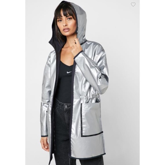 Womens Nike tech reversible rain jacket size small new without tags. - Picture 7 of 8